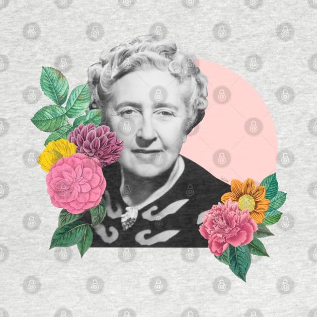 Agatha Christie by luliga